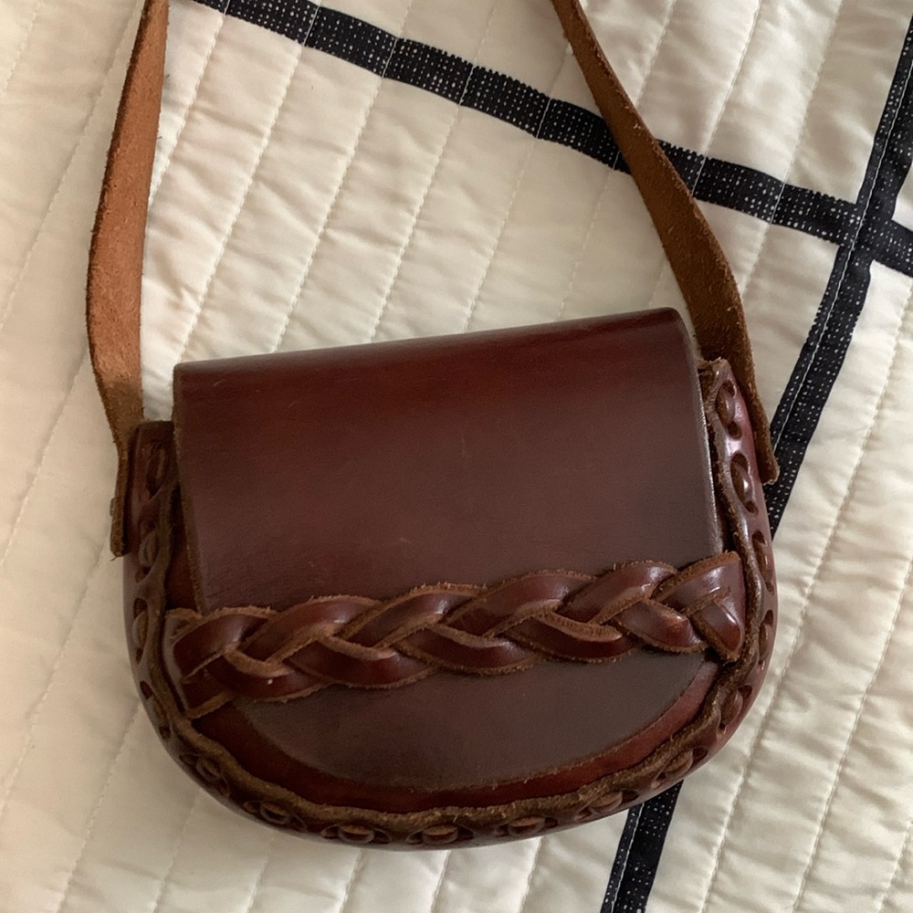 Small Leather Satchel